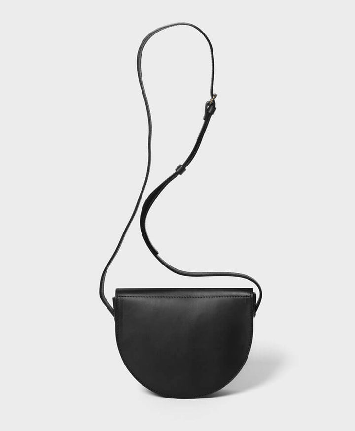 Umhängetasche Cross Body "Halbmond" schwarz - PARK - clomes