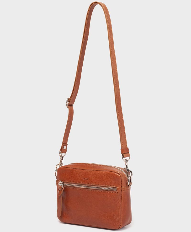 Umhängetasche Mini Crossbody Bag braun - PARK - clomes