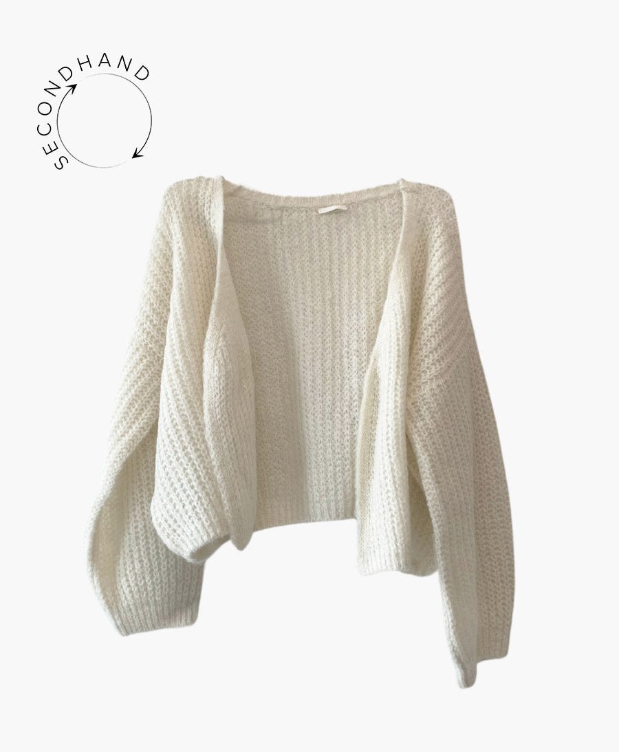 Vega Strickcardigan von Jungle Folk (S/M) in Creme - Secondhand - JUNGLE FOLK - clomes