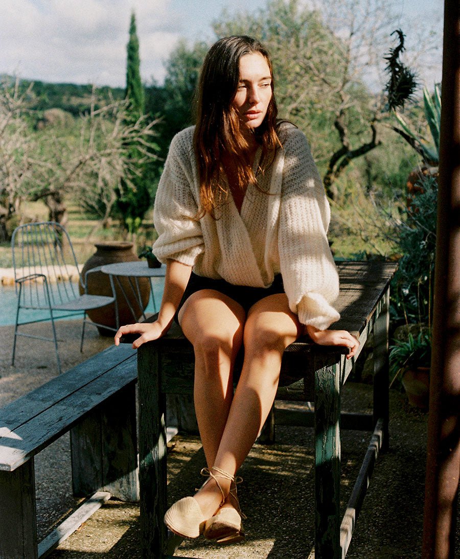 Vega Strickcardigan von Jungle Folk (S/M) in Creme - Secondhand - JUNGLE FOLK - clomes