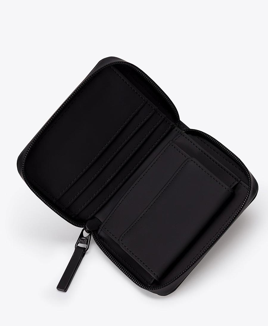Veganes Portemonnaie "Denar" Lotus Schwarz - Ucon Acrobatics - clomes