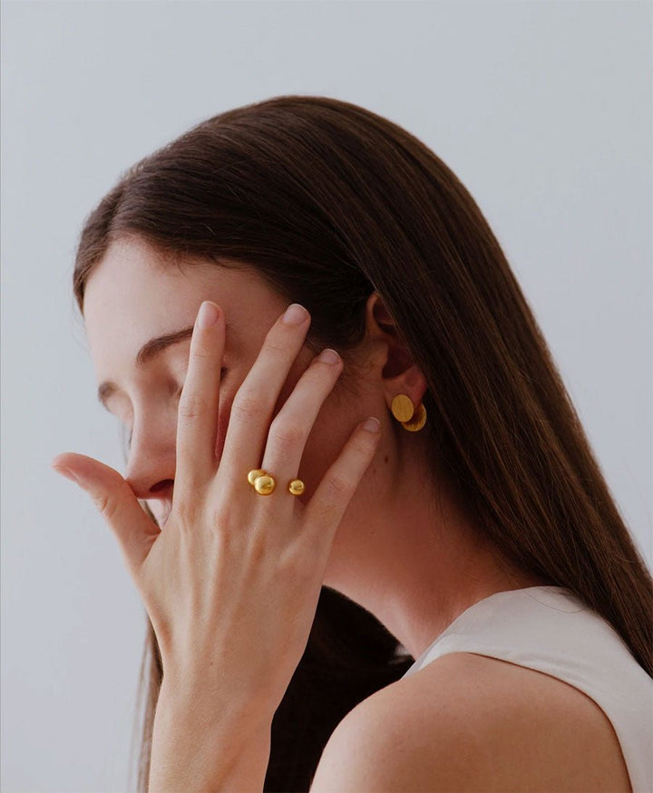 Vergoldeter Fingerring "Opia" von BAIUSHKI - Secondhand - BAIUSHKI - clomes