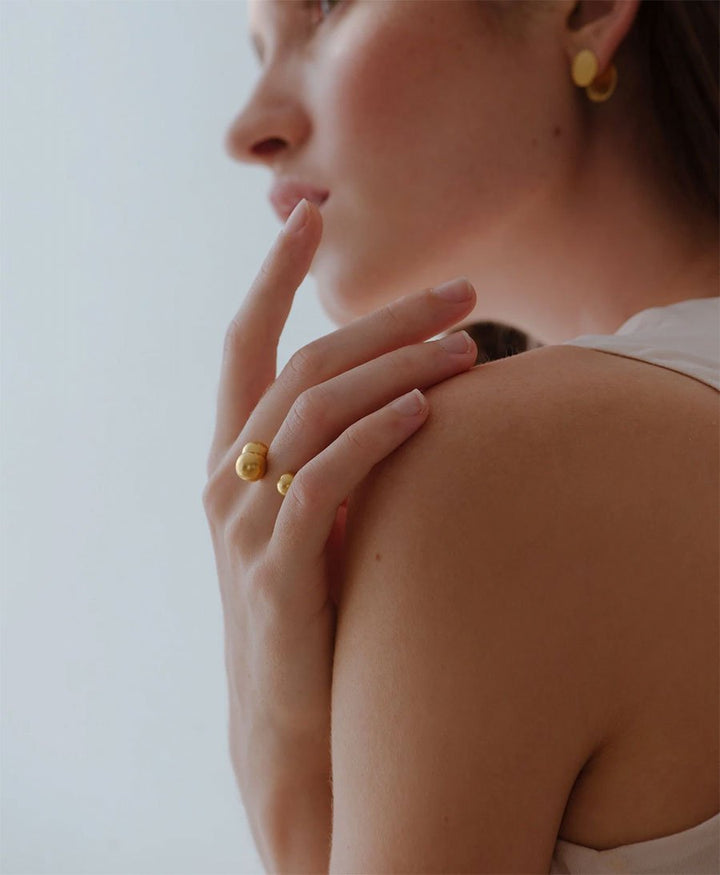 Vergoldeter Fingerring "Opia" von BAIUSHKI - Secondhand - BAIUSHKI - clomes