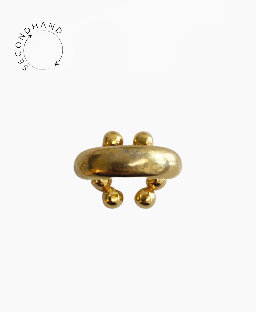 Vergoldeter Fingerring Reborn Dali Open von V Design Lab - Secondhand - V Design Lab - clomes