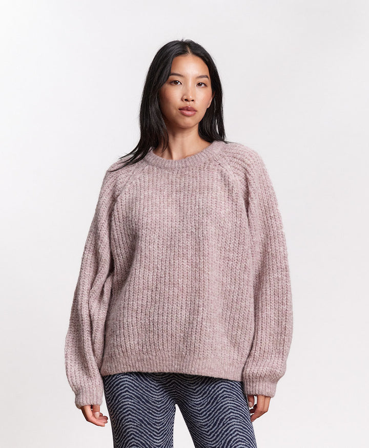 Leichter Strickpullover VICO - Lavendel
