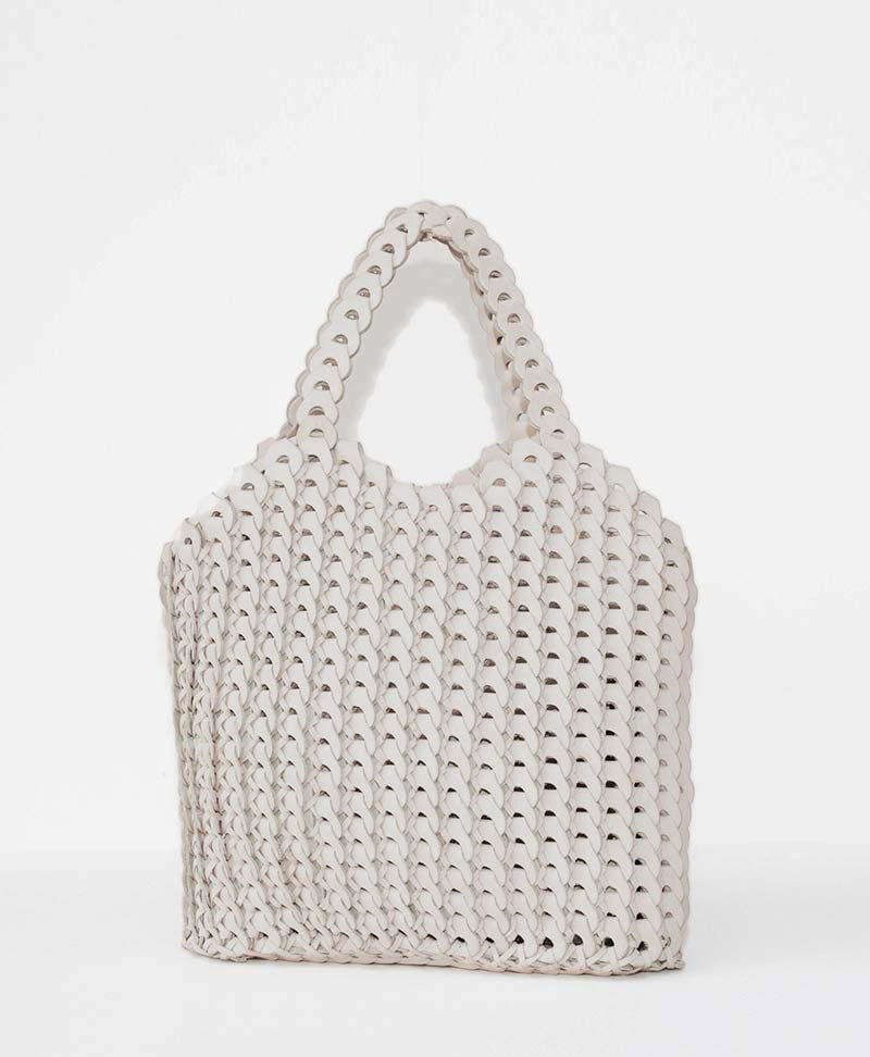 Helle Tasche aus Leder von Bembien - Secondhand