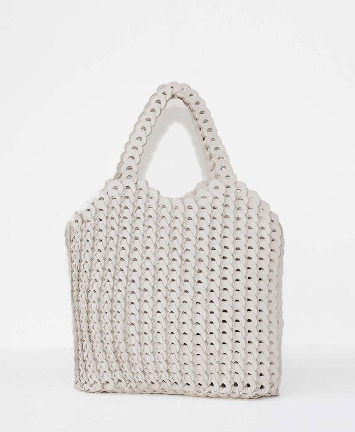 Helle Tasche aus Leder von Bembien - Secondhand