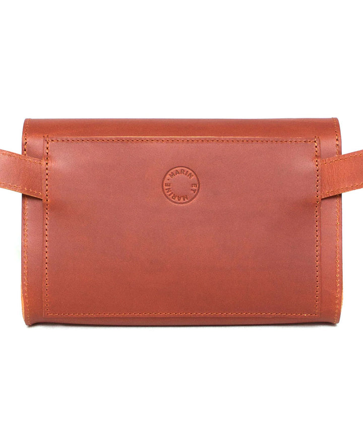 Paris Bag Bauchtasche aus Leder - Marron