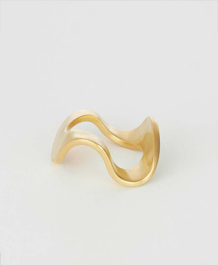 Ring "ONADA" vergoldet